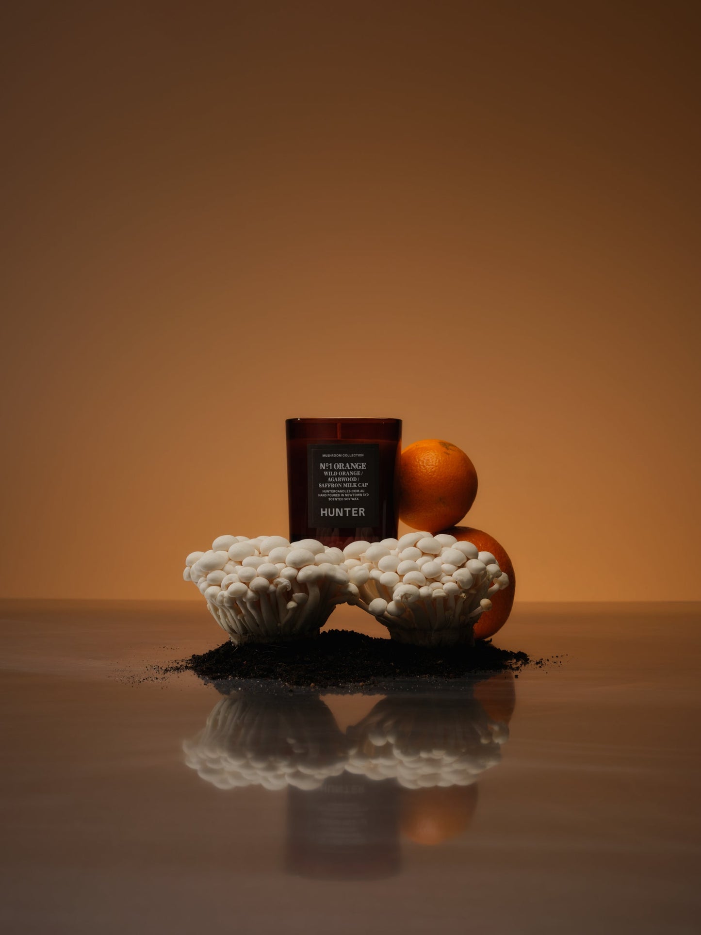 NO. 1 ORANGE, AGARWOOD, SAFFRON MILK CAP