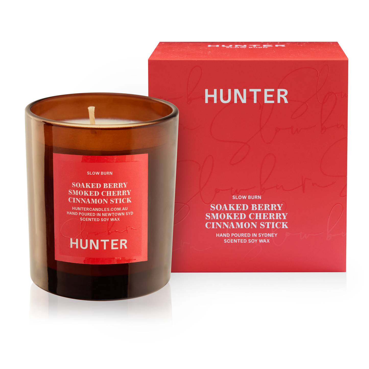 CHRISTMAS 2024 SLOW BURN / SOAKED BERRY, SMOKED CHERRY, CINNAMON