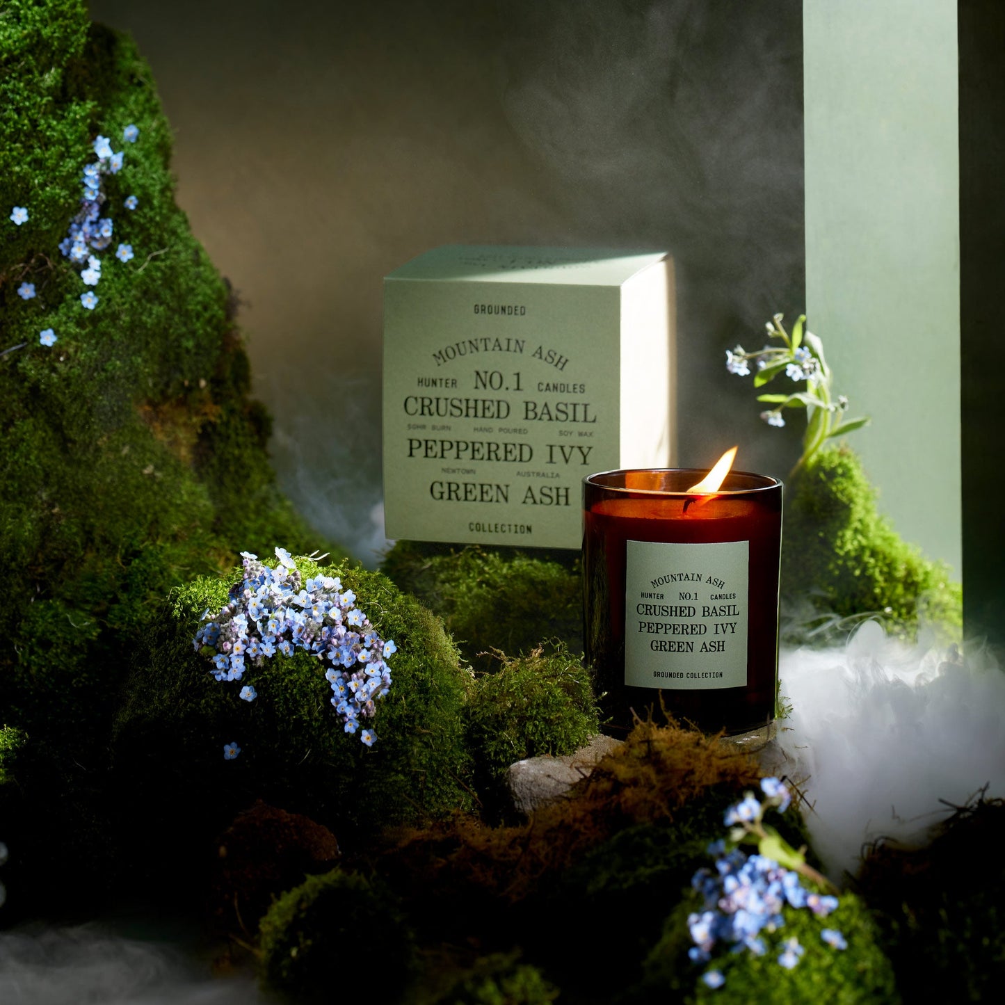 NO. 1 MOUNTAIN ASH / crushed basil, peppered ivy, green ash