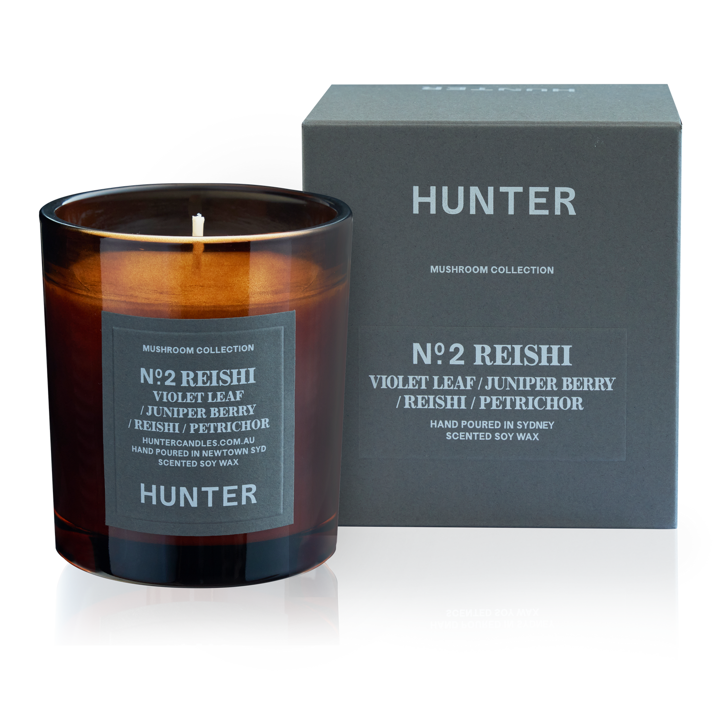 NO. 2 REISHI MUSHROOM, VIOLET LEAF, JUNIPER BERRY, PETRICHOR